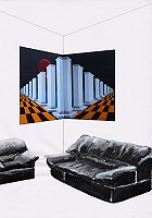"Un choix, 2 attitudes" - 2 x 73 x 60